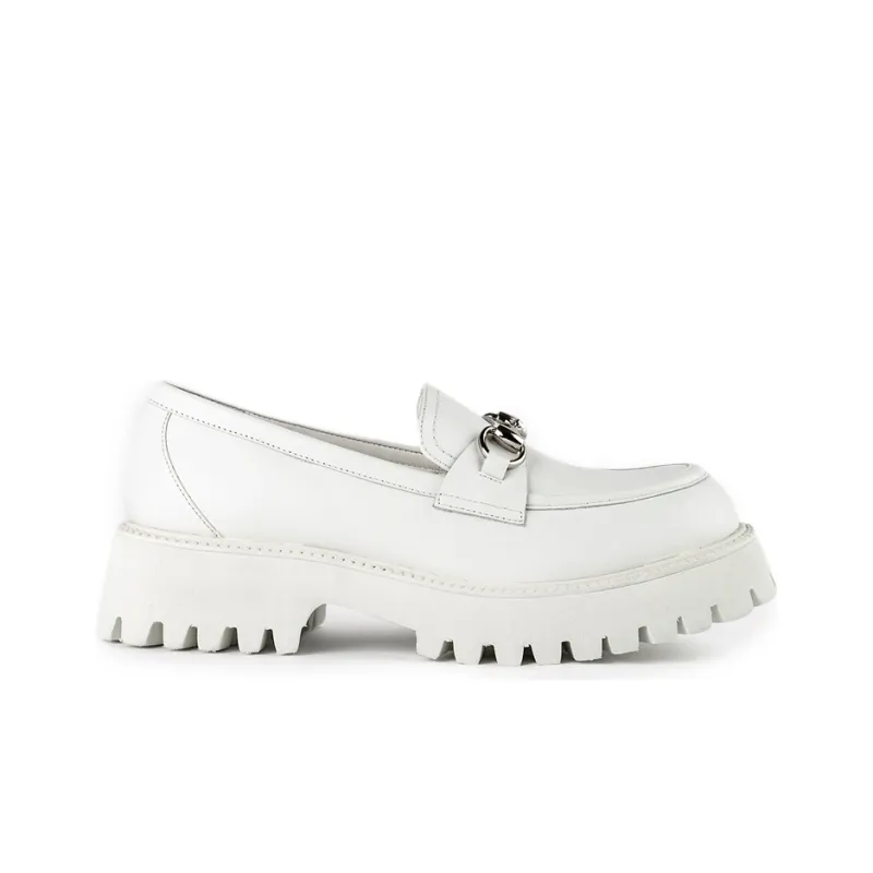 Tony Bianco Greer Platform Shoes Women's White-1