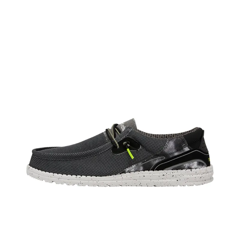 Heydude Cushioning Wear Resistant Low Top Casual Shoes Men's Granite Gray-0