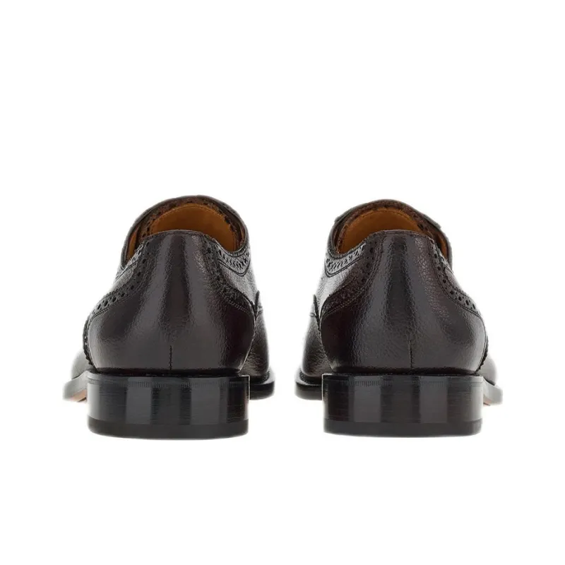FERRAGAMO Lace-up Leather Brogues-4