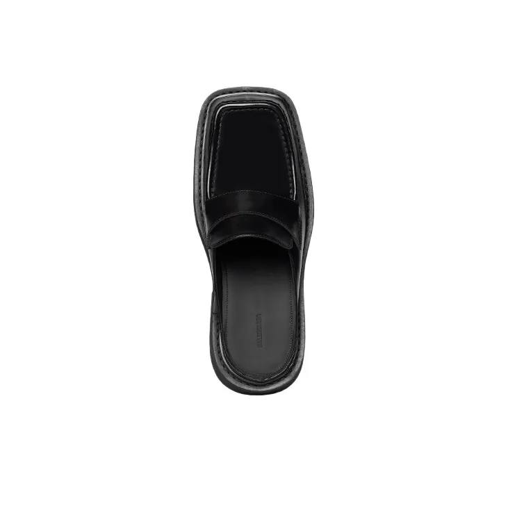 Balenciaga Inspector Loafer Shoes 'Black'-3