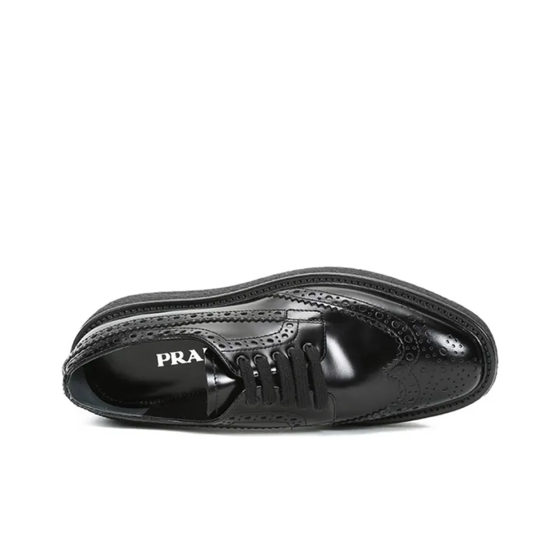 PRADA Platform Shoes Women's Black-4