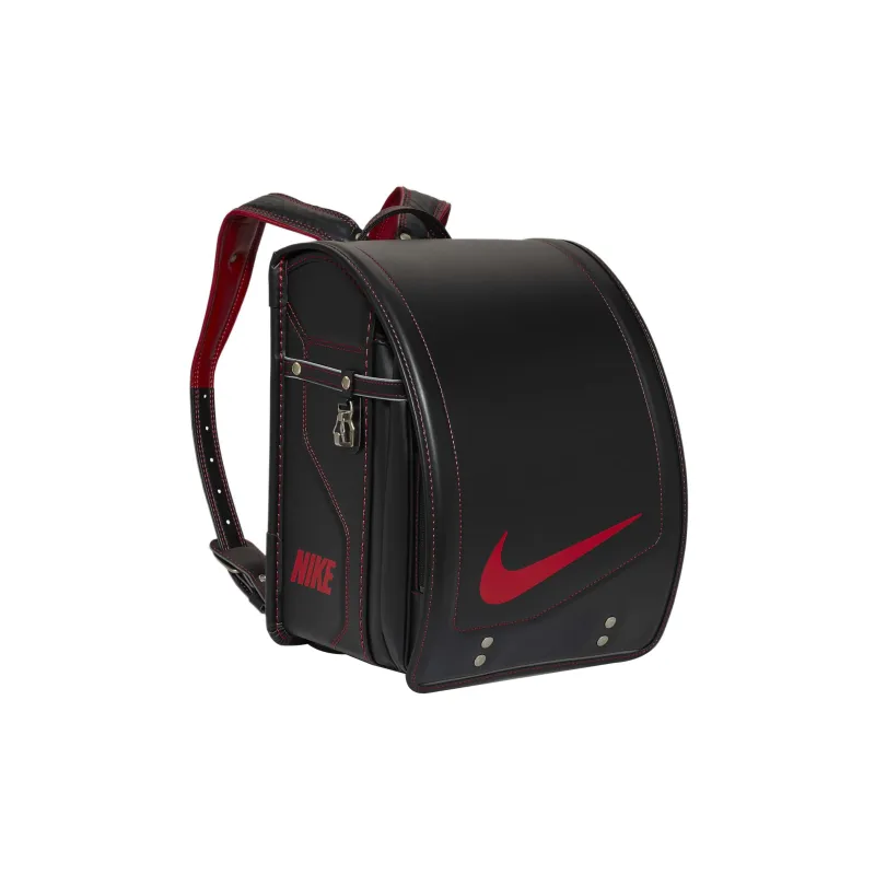 Nike Synthetic Leather Backpack Regular Men's Black-1
