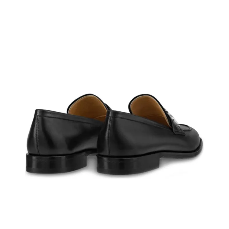 LOUIS VUITTON Saint Germain Casual Shoes Men's Black-3