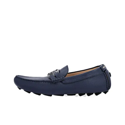 PHILIPP PLEIN Men's Casual Shoes Men Low-Top Dark Blue