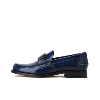 TOD'S Loafers Men Low Top Dark Blue
