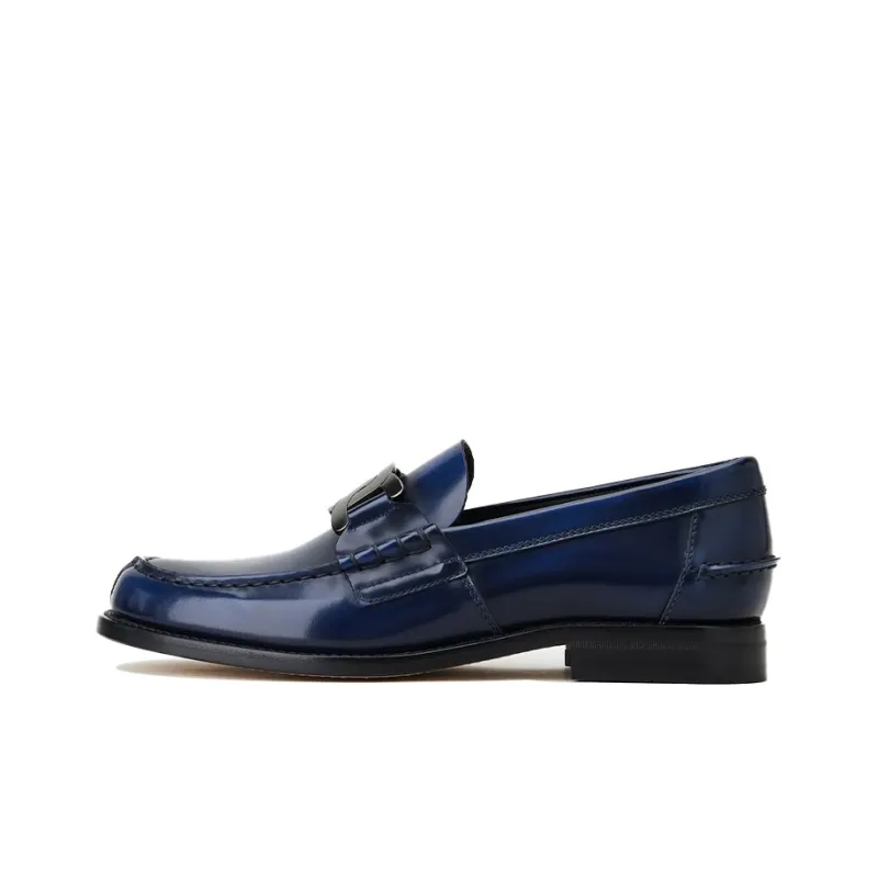 TOD'S Loafers Men Low Top Dark Blue-0