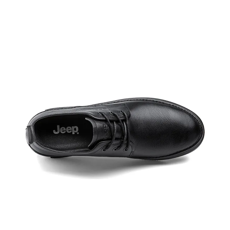 Jeep Men's Casual Shoes Men Low Top Black-3