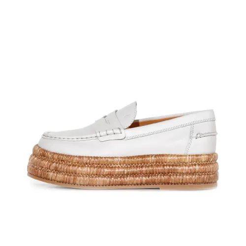 TOD'S Platform Leather Loafers