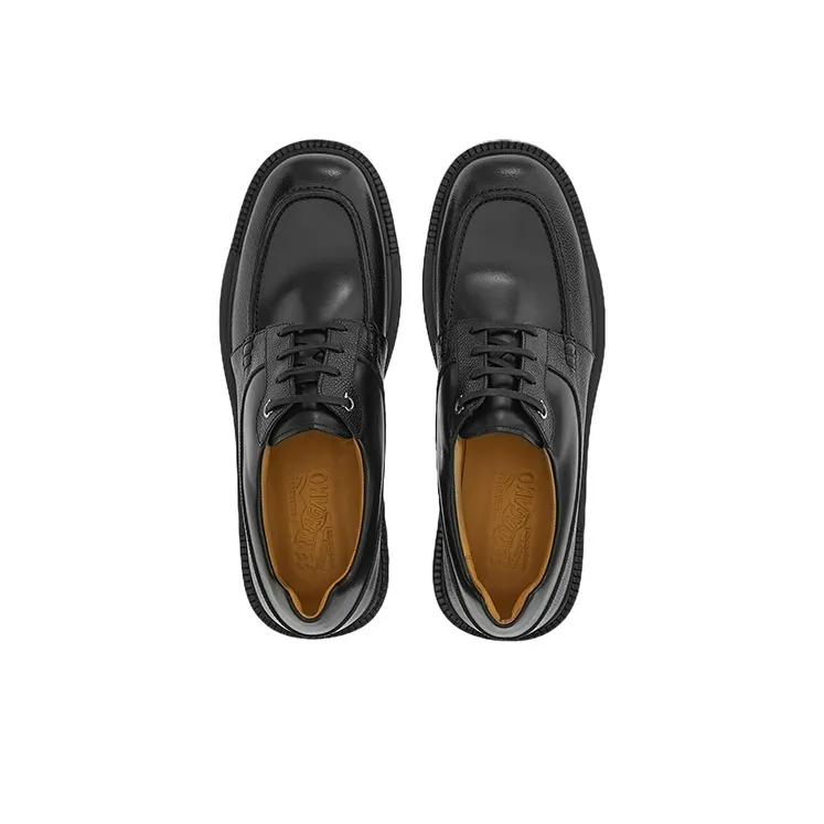 FERRAGAMO GANCINI Men's Casual Shoes Men's Black-2