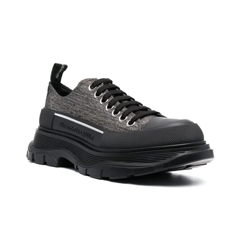 Alexander McQueen Tread Slick Sneakers 'Brown Black' Women's-1