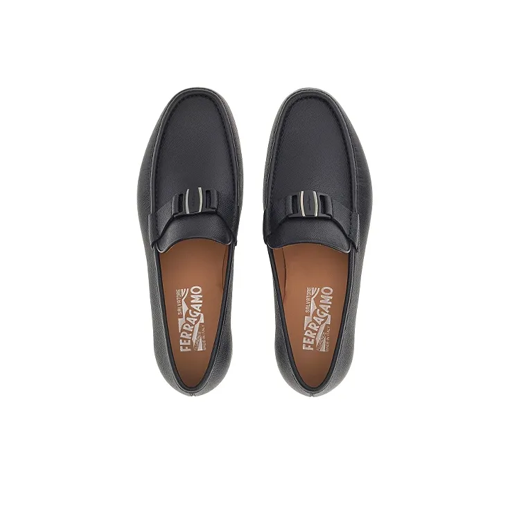 FERRAGAMO GANCINI Men's Casual Shoes Men's Light Rose Gray-3