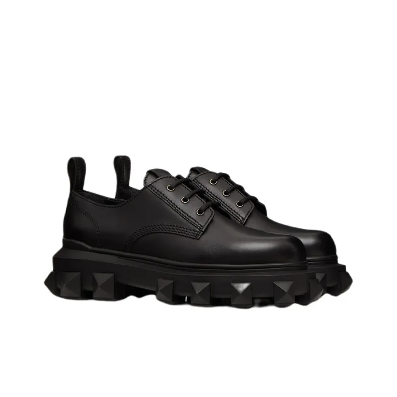 Valentino Trackstud Men's Casual Shoes Men's Black-2