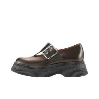 GANNI Platform Shoes Women's Dark Brown