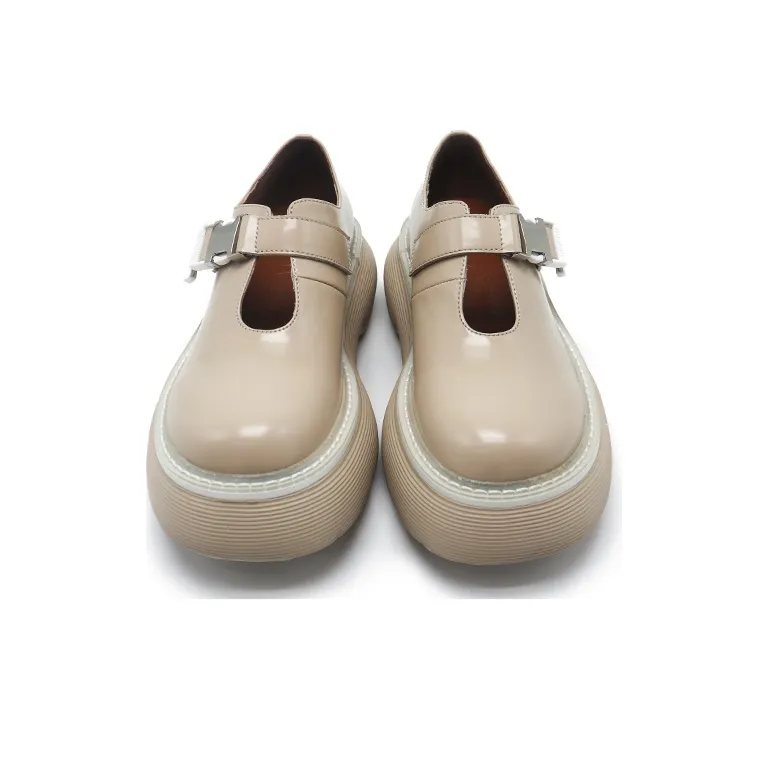 CAMIDY Since1982 Platform Shoes Women's Apricot-3