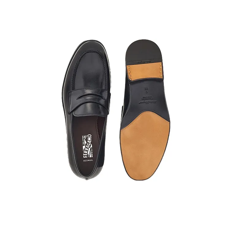 FERRAGAMO Casual Shoes Men's Black-4