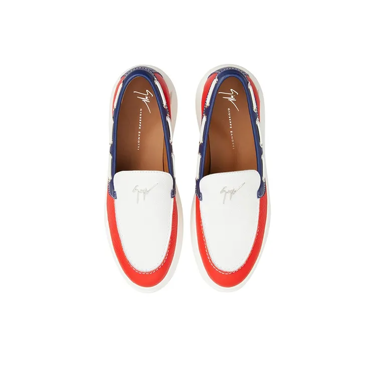 Giuseppe Zanotti Conley Colour block Loafers-4