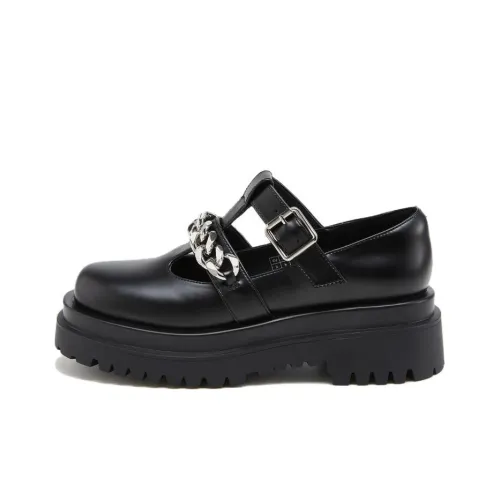 URBAN REVIVO Loafers Women's Low-Top Jet Black