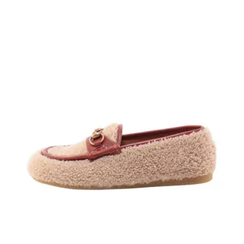GUCCI Horsebit Loafer 'Ivory Merino Wool'