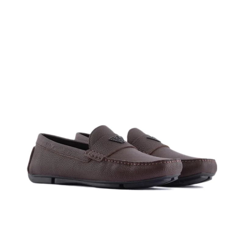 EMPORIO ARMANI Men's Casual Shoes Men's Brown-2
