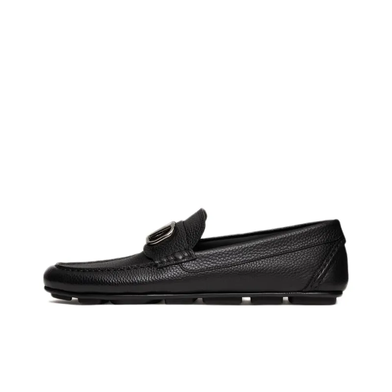 Valentino VLogo Signature Slip-On Loafers-0
