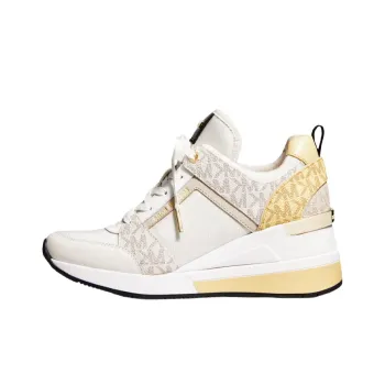 MICHAEL KORS KORS Georgi Platform Shoes Women's White Yellow