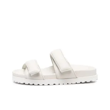 GIA BORGHINI Slide Slippers Women's White