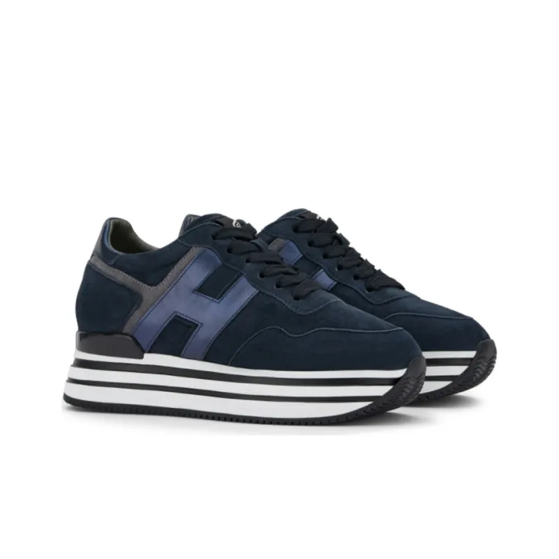 HOGAN Midi H222 Platform Sneakers Women's-1