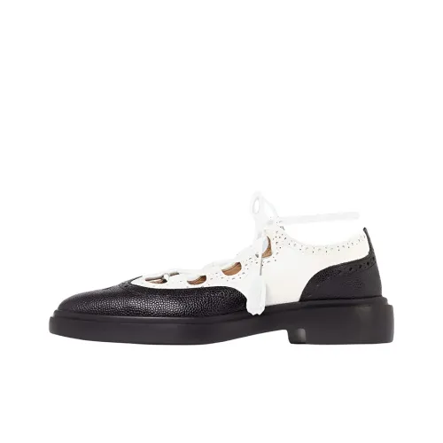 THOM BROWNE Men's Casual Shoes Men Low-Top Black/White