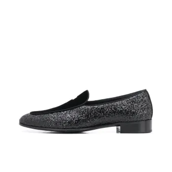 Giuseppe Zanotti/GZ Rudolph Loafers Men's Silver Gray