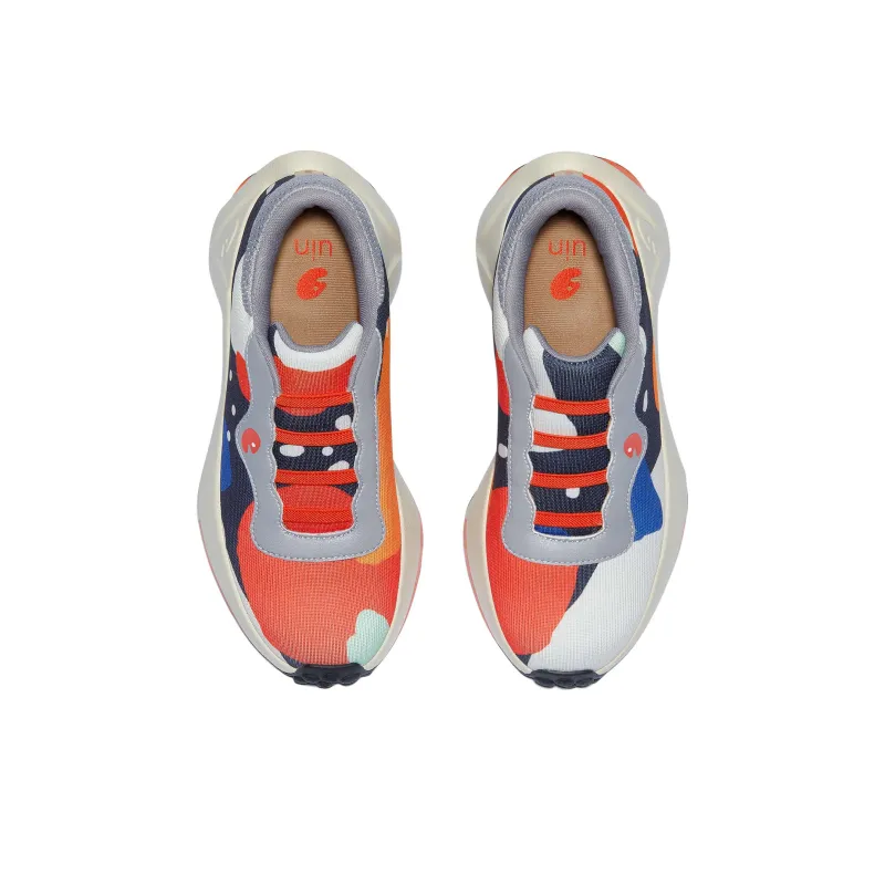 U.IN Painted Travel Shoes Seville 1 Collection Platform Shoes Women's-13
