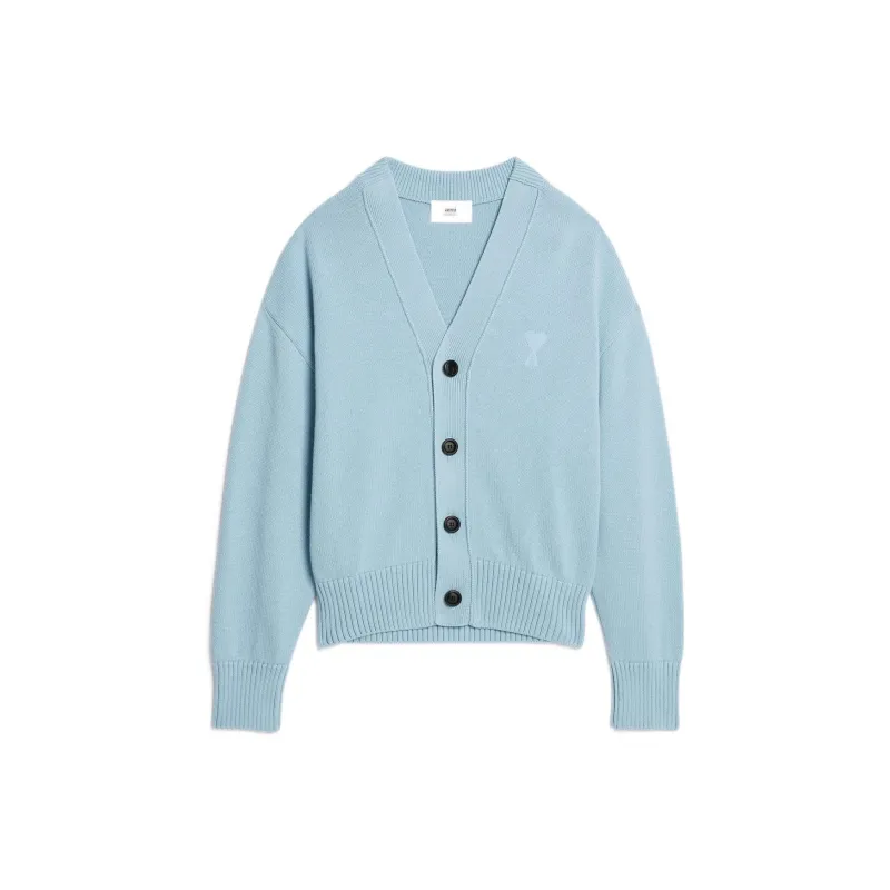 AMIPARIS Ami De Coeur Intarsia logo Cardigan-2