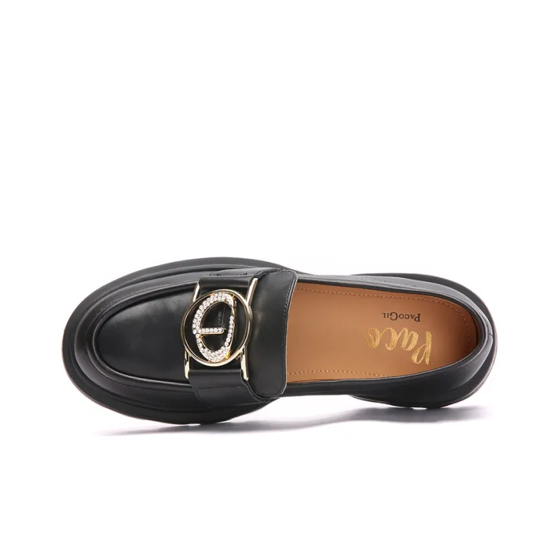 PACO GIL Platform Shoes Women's Black-2