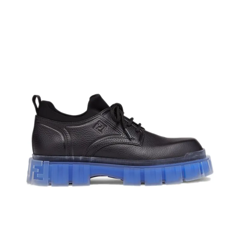 FENDI Force Lace-Up 'Black Blue'-1