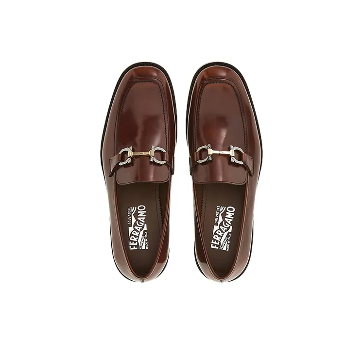 Ferragamo Loafers Men Low Top Brown/Umber-2