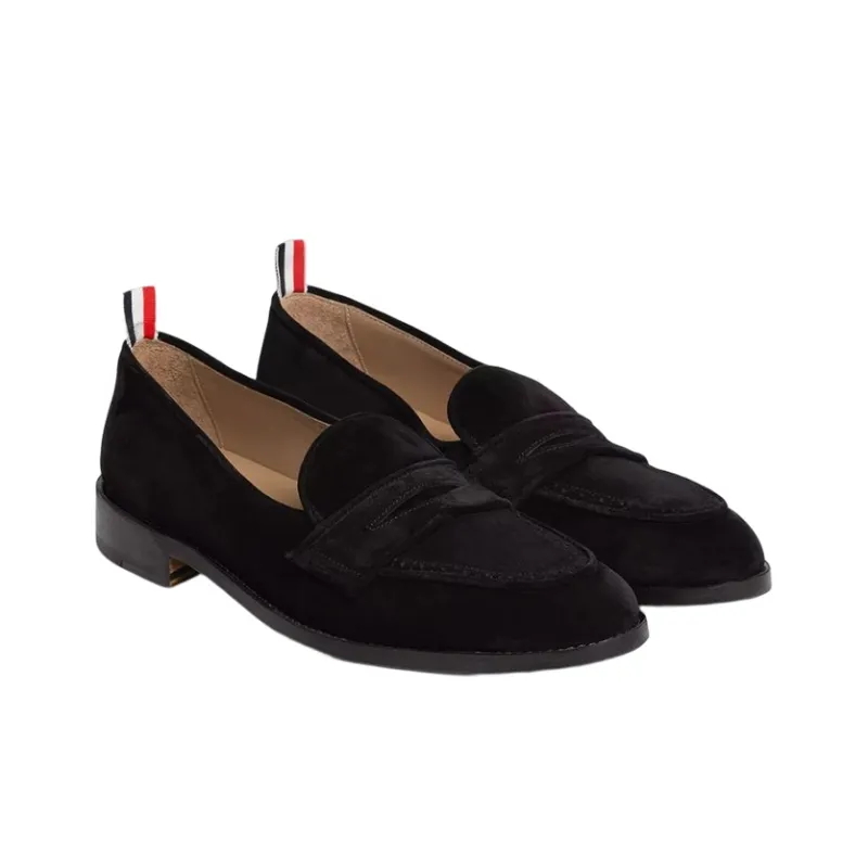 THOM BROWNE Varsity Penny-strap Loafers-2