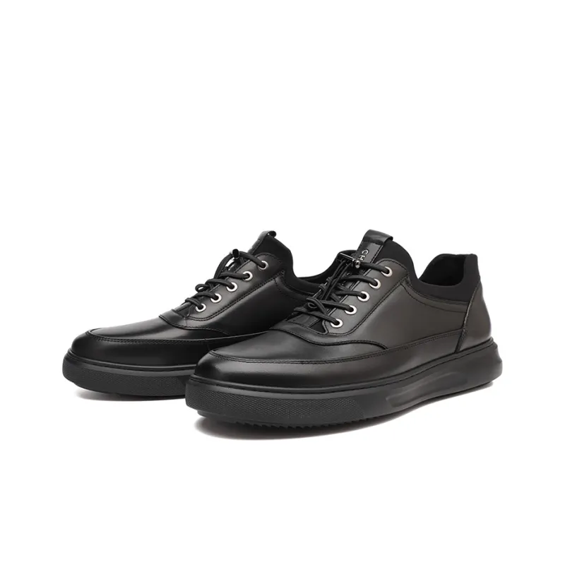 CHARRIOL Men's Casual Shoes Men Low-Top Black-2