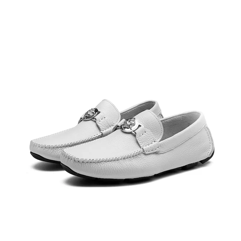 ROBERTA DI CAMERINO Loafers Men's White-2