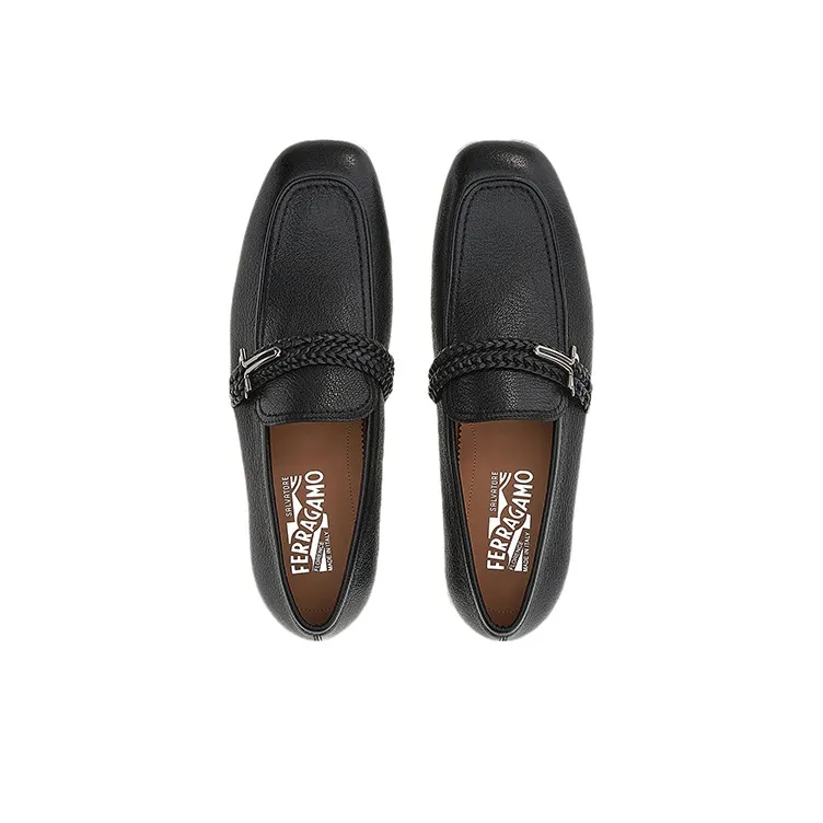 FERRAGAMO Missouri Leather Loafers-2