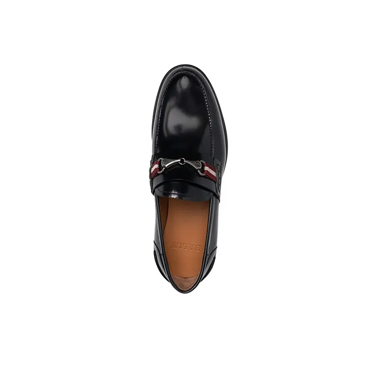 BALLY Loafers Men Low Top Black-3