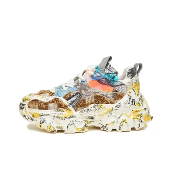HR Helena Platform Shoes Women's White Blue