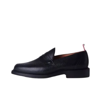THOM BROWNE Flat Shoes Men's Black