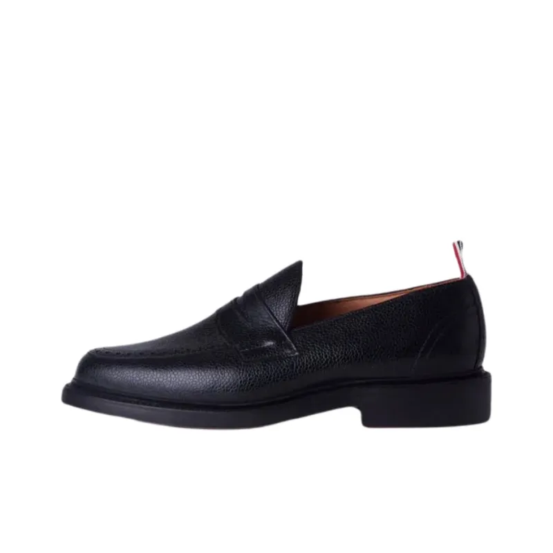 THOM BROWNE Flat Shoes Men's Black-0