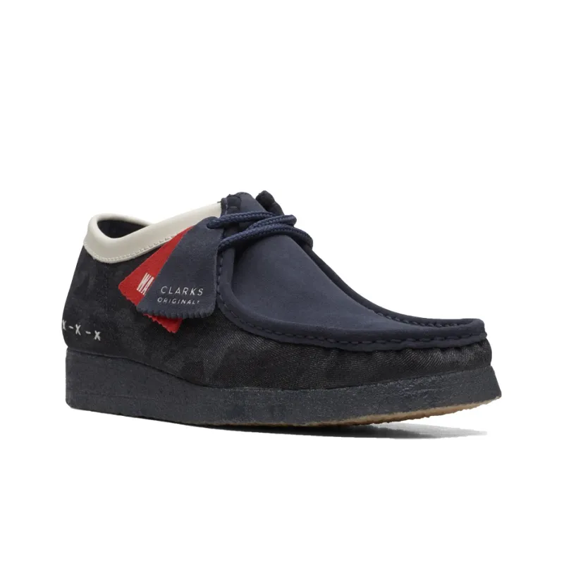 clarks Wallabee 'Sashiko Denim - Blue'-3