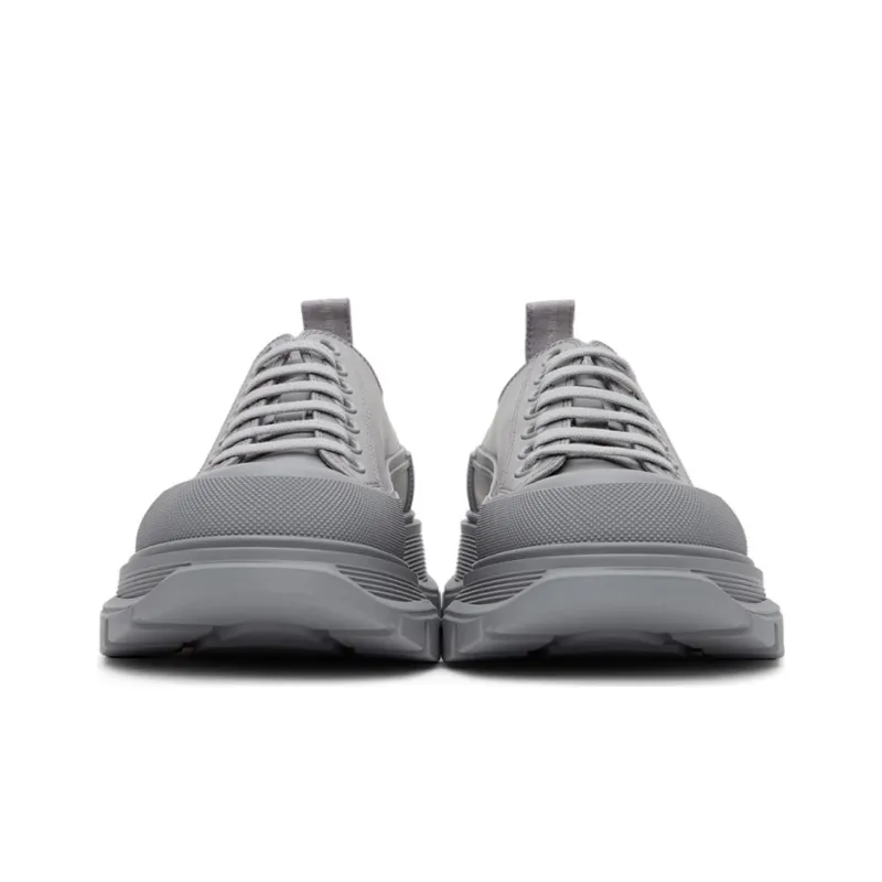 Alexander McQueen Tread Slick Low Top Sneaker 'Grey'-3