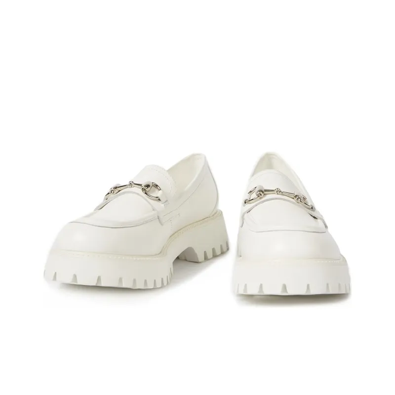 Tony Bianco Greer Platform Shoes Women's White-2