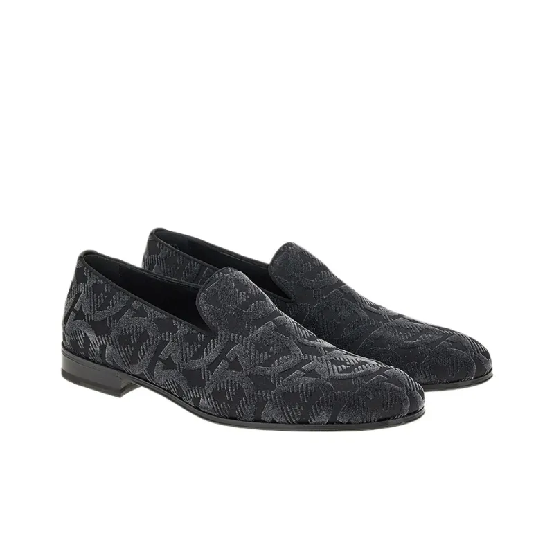 FERRAGAMO GANCINIGANCINI Men's Casual Shoes Men's Black-1