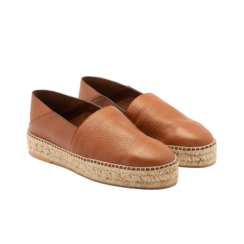 Valentino Vlogo Espadrilles Men's Brown-3
