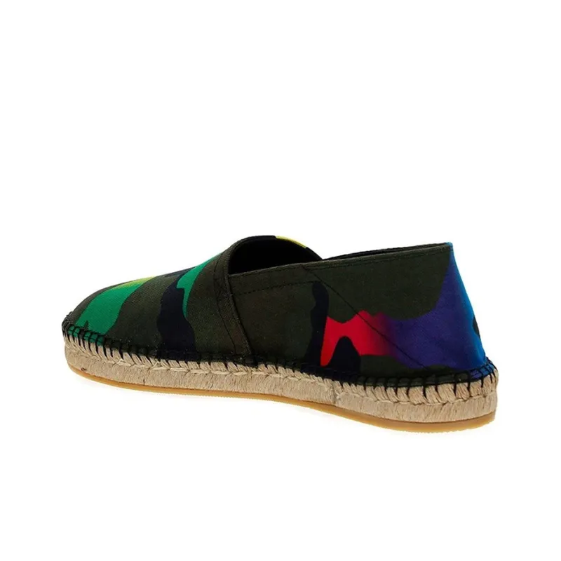 Valentino Graphic Patterned Espadrilles-4