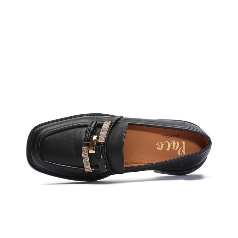 PACO GIL Loafers Women's Black-4