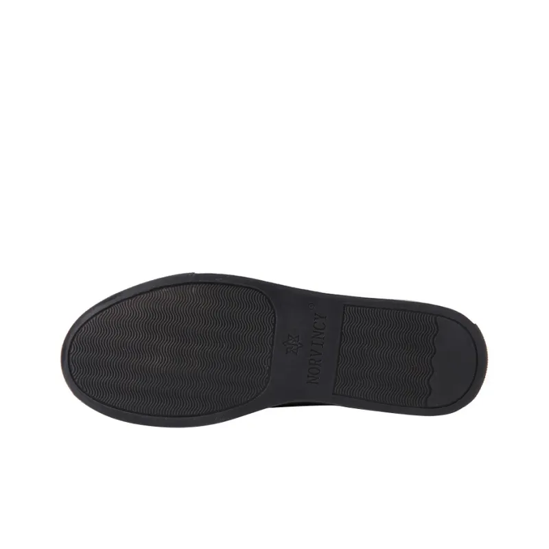 NORVINCY Skateboard Shoes Unisex Low Top Black-4